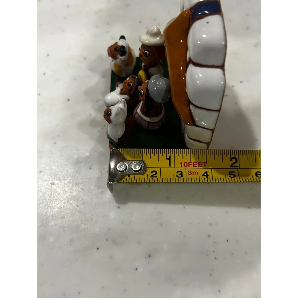 Ceramicas Walter Miniature Nativity Scene Peru Bolivia Terracotta Folk Art 2.75